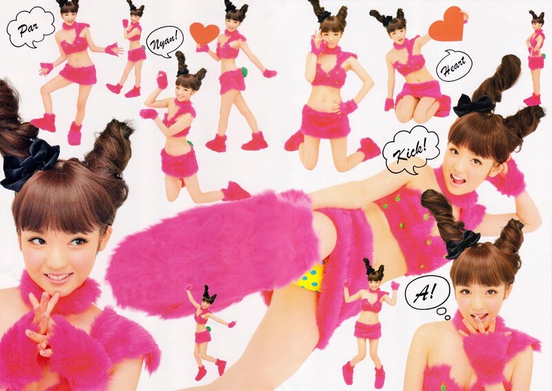 Pink furry outfit collage