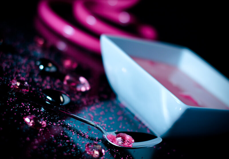 Pink Gelatin Dessert