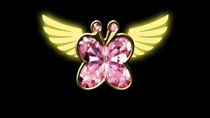 Pink Gem Butterfly