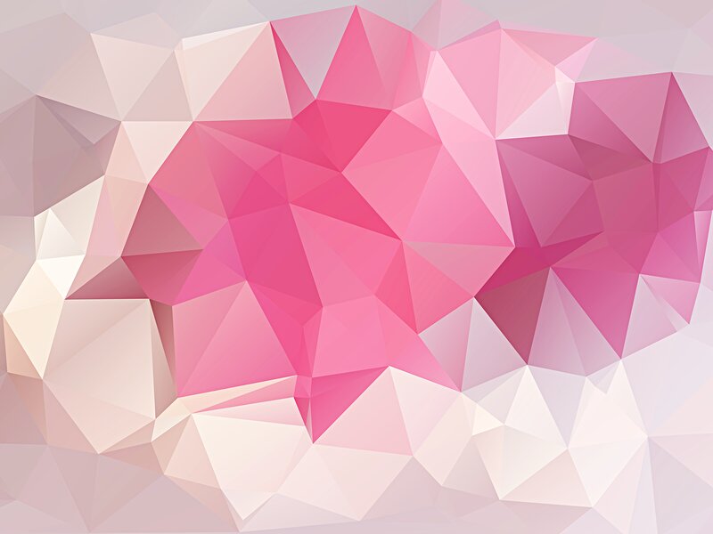 Pink Geometric Pattern — Calm, Abstract
