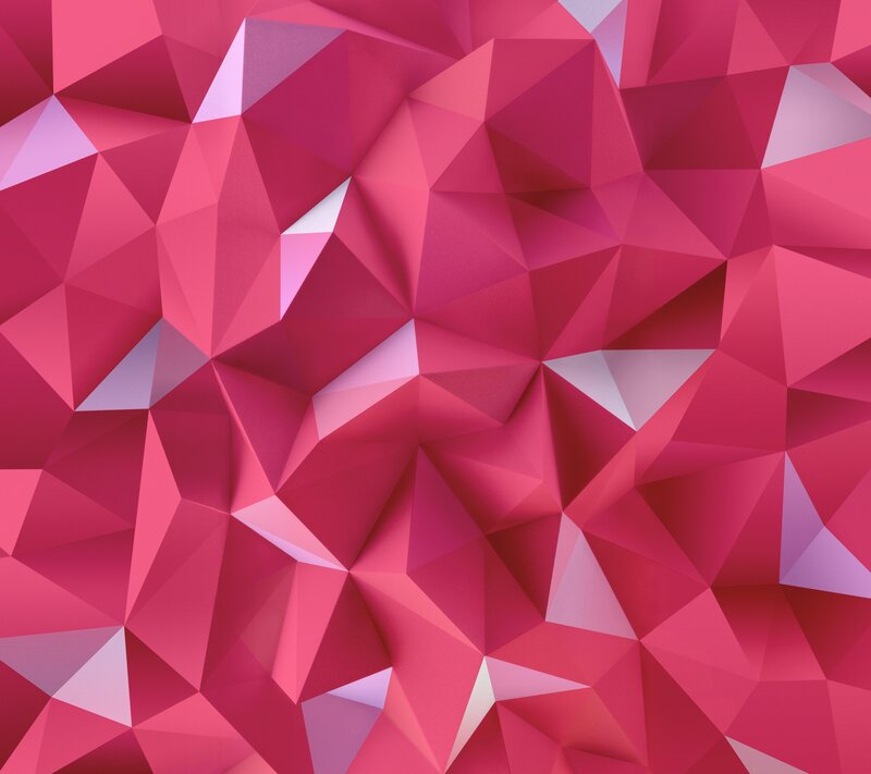Pink Geometric Pattern — Calm