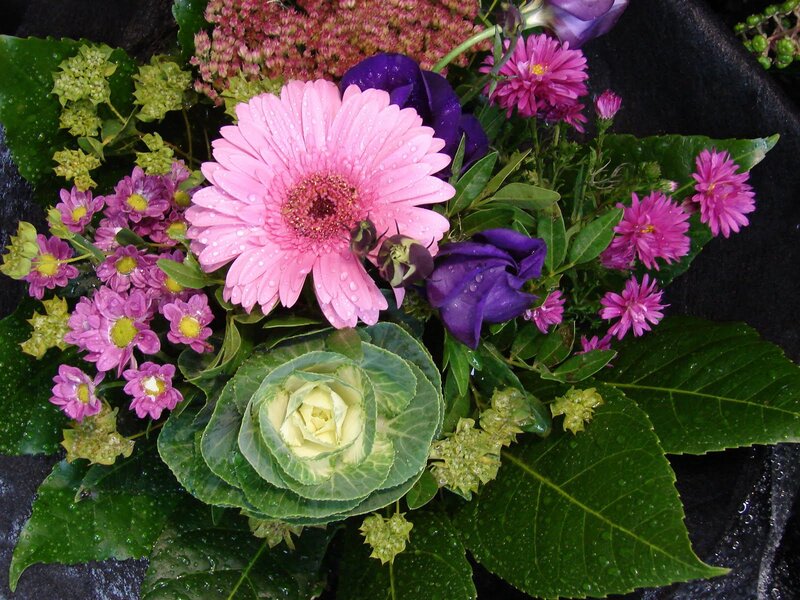 Pink Gerbera Daisy Bouquet