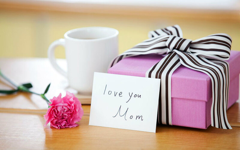 Pink Gift Box with Card — Calm