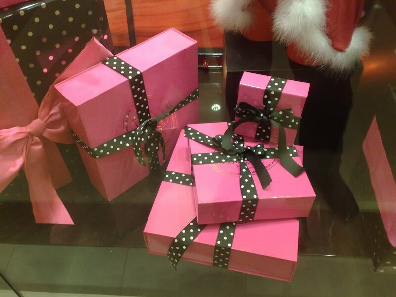Pink Gift Boxes — Festive