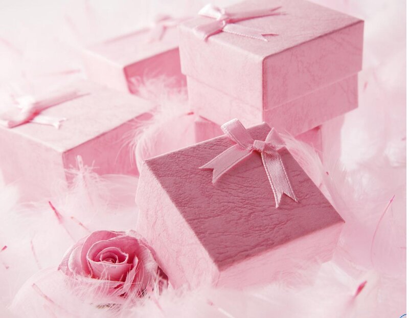 Pink Gift Boxes — Soft
