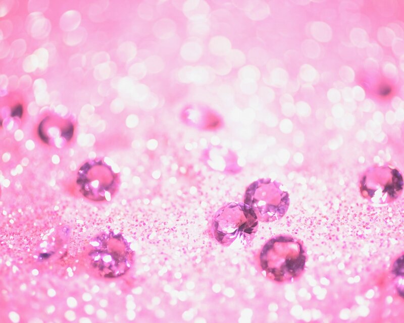 Pink Glitter and Gems — Shimmering