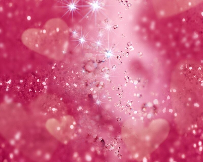 Pink Glitter Background