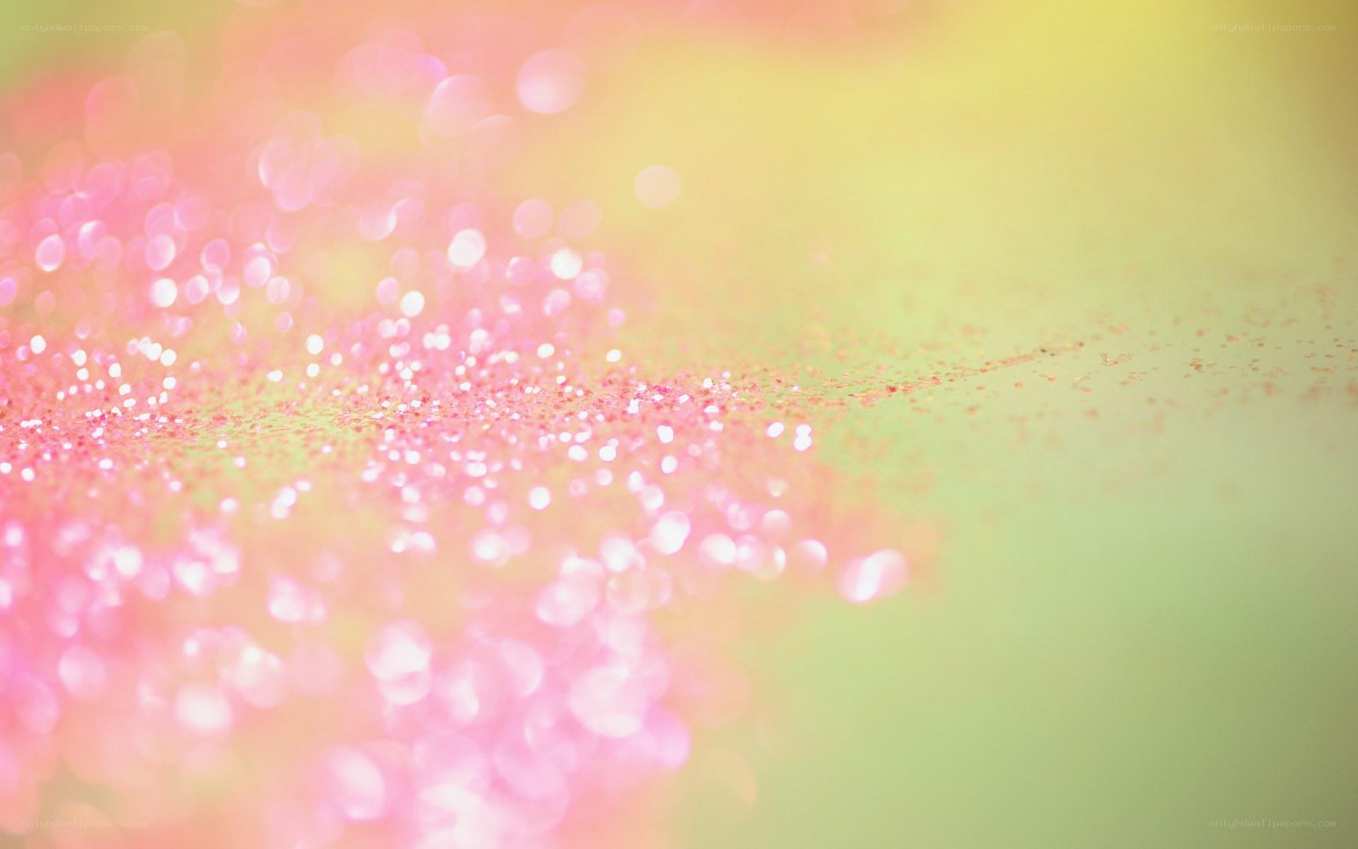 pink glitter bokeh background