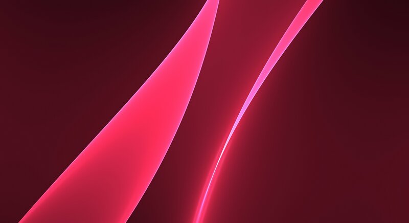 Pink Glowing Lines