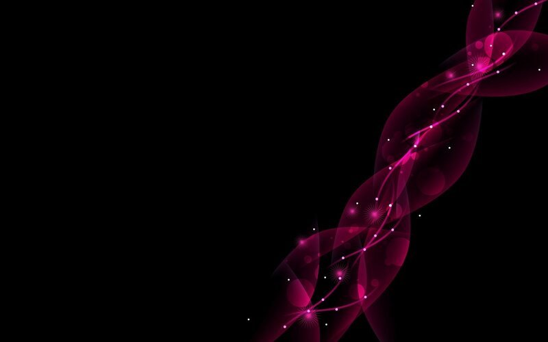 Pink Glowing Swirls