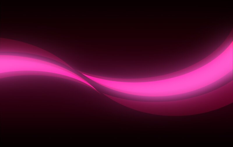 Pink Glowing Waves