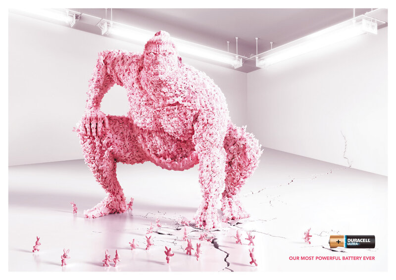 Pink Gorilla Sculpture