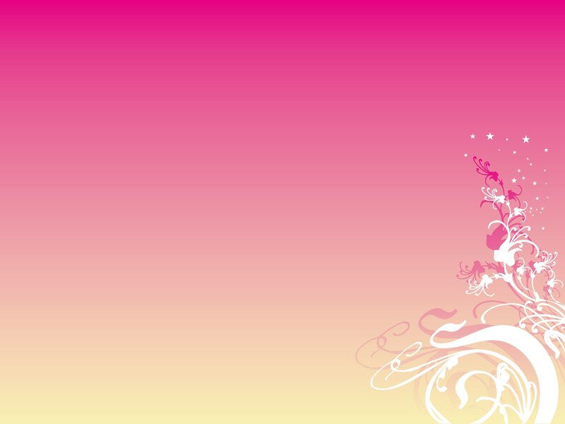 pink gradient floral design