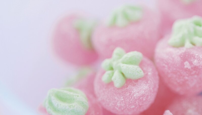 Pink Gummy Candies — Sweet