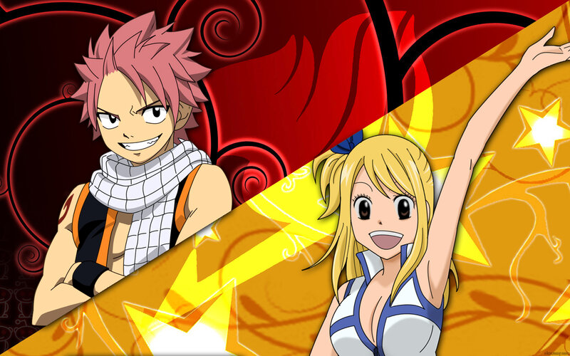 Pink-haired and Blonde Characters