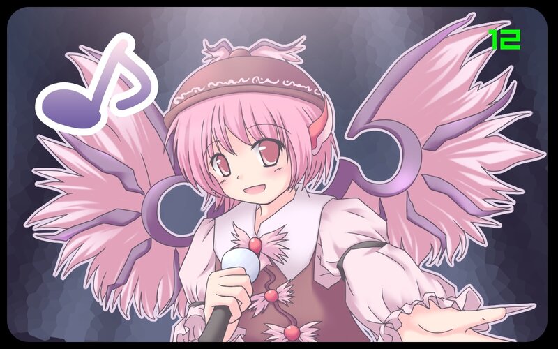 Pink-haired Angel Girl — Pink, Playful, Anime, Wings