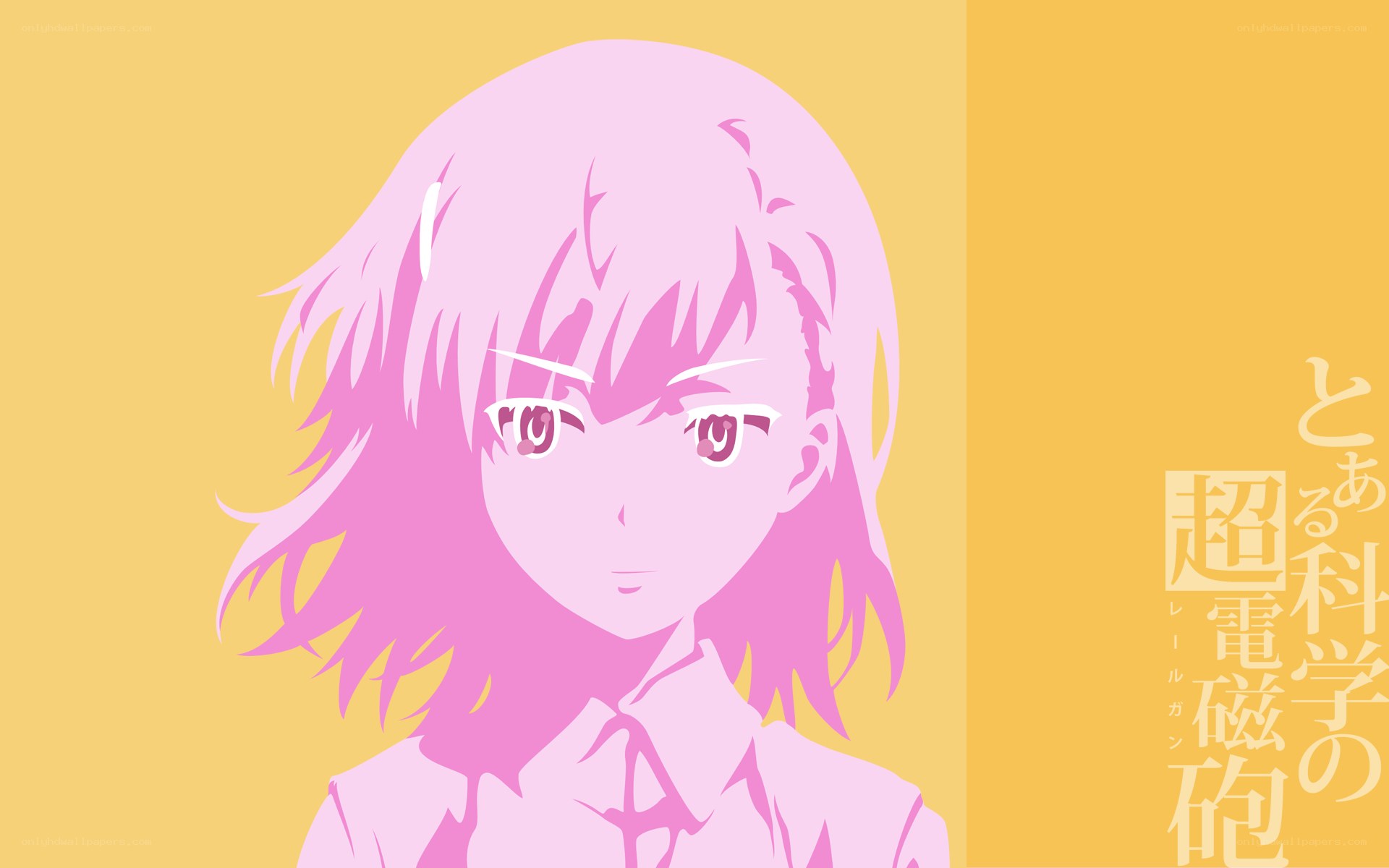 pink-haired anime character