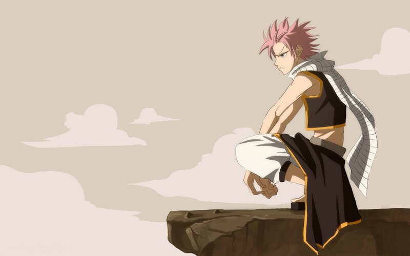 Pink-haired Anime Character — Beige