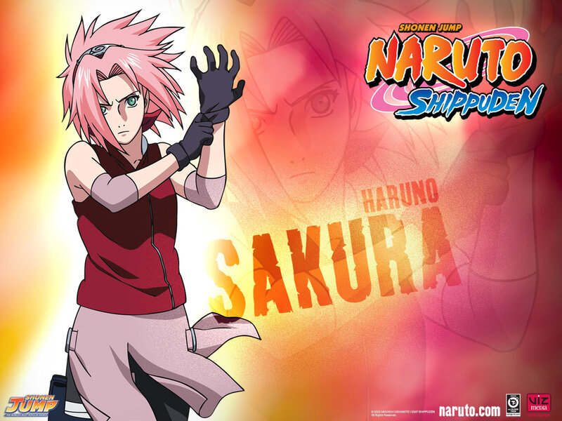 Pink-haired Anime Character — Orange, Dramatic, Gloves