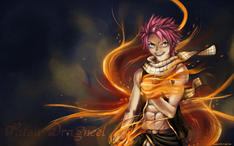 Pink-haired Anime Character — Orange