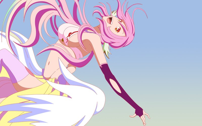 Pink-haired Anime Character — Pink, Dramatic, Afternoon, Long Hair