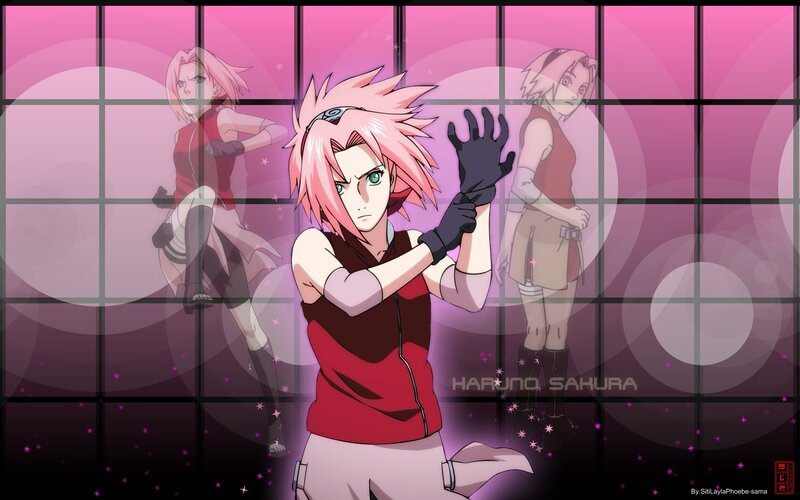 Pink-haired Anime Character — Pink, Dramatic, Anime Character