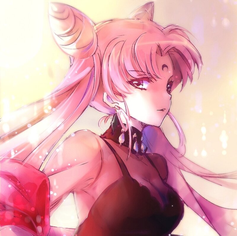 Pink-haired Anime Character — Pink, Dramatic, Cat Ears, Long Hair