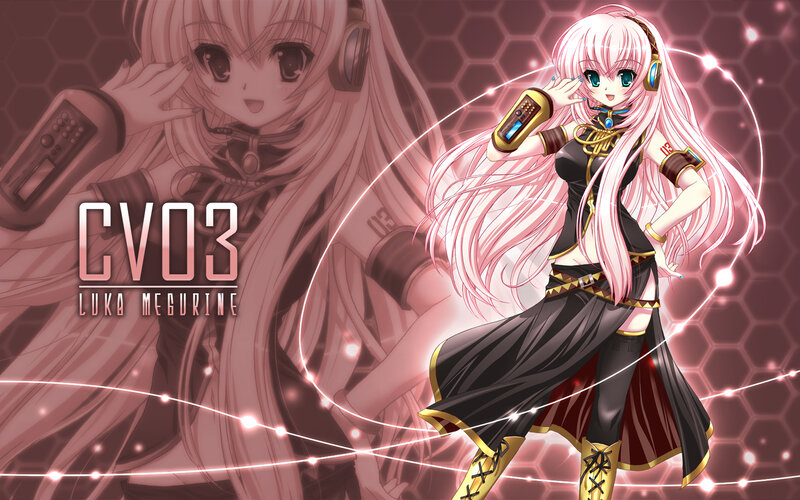 Pink-haired Anime Character — Pink, Energetic, Headphones