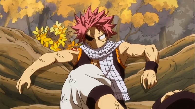 Pink-haired Anime Character — Yellow, Determined