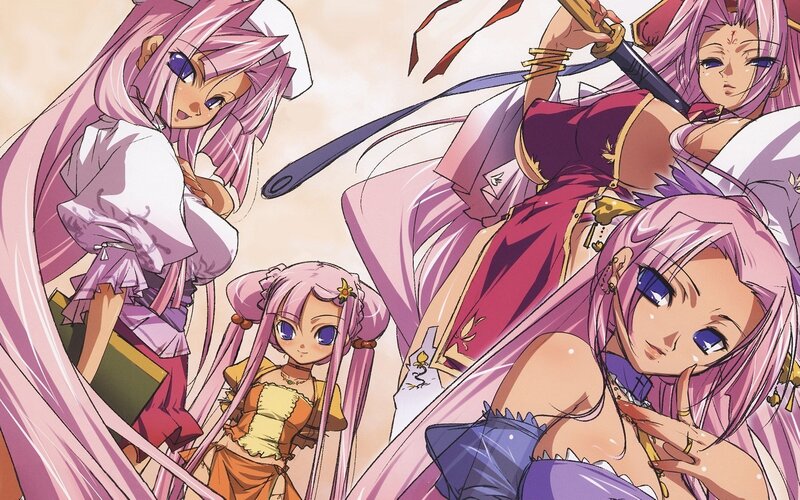 Pink-haired Anime Characters — Pink, Dramatic
