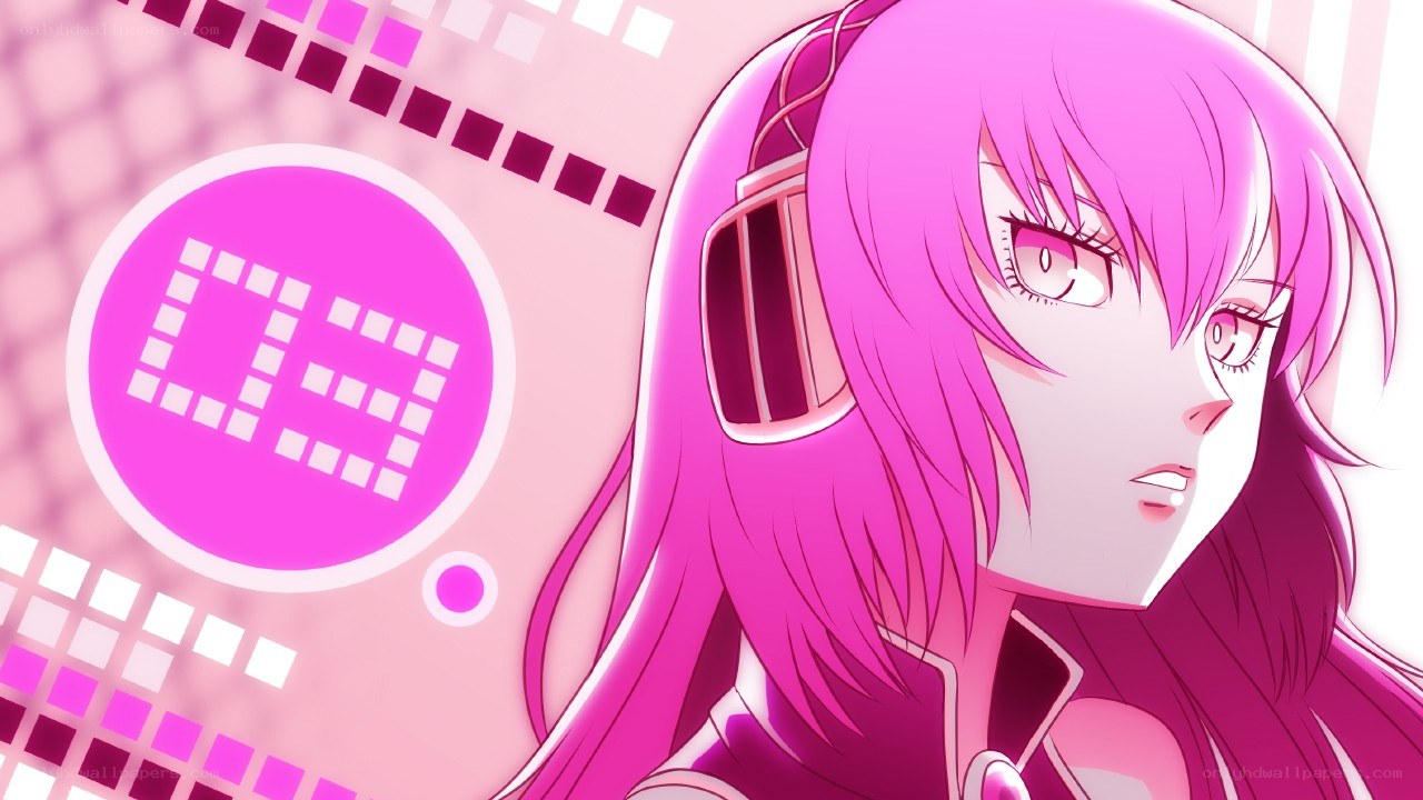 pink-haired anime DJ