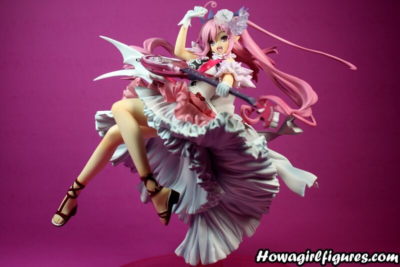 pink-haired anime figure