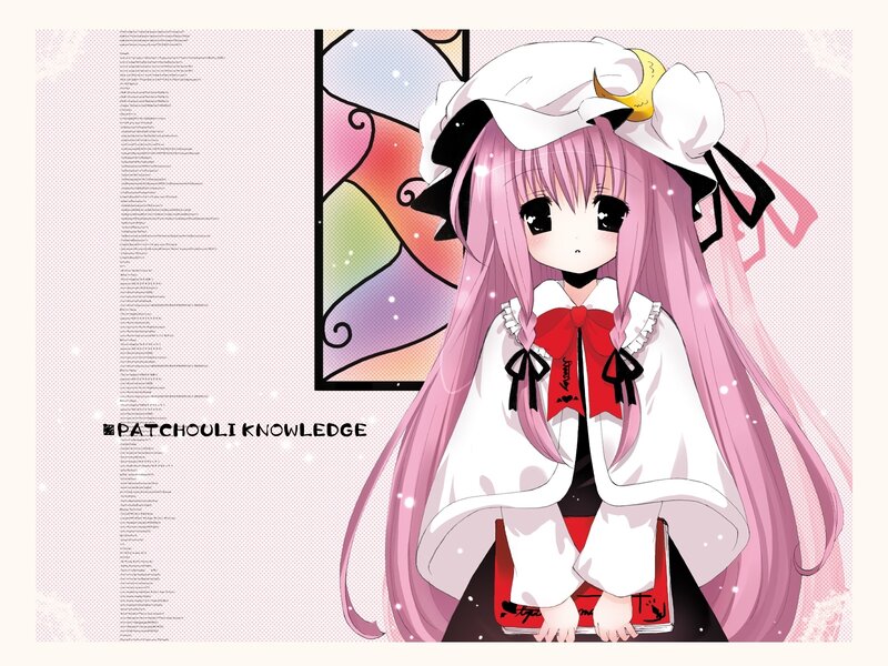 Pink-haired Anime Girl — Pink, Calm, Book, Hat