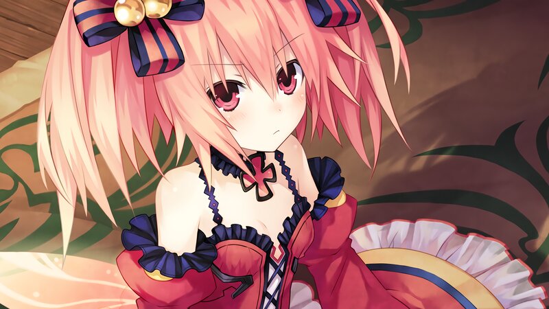 Pink-haired Anime Girl — Pink, Calm, Bow