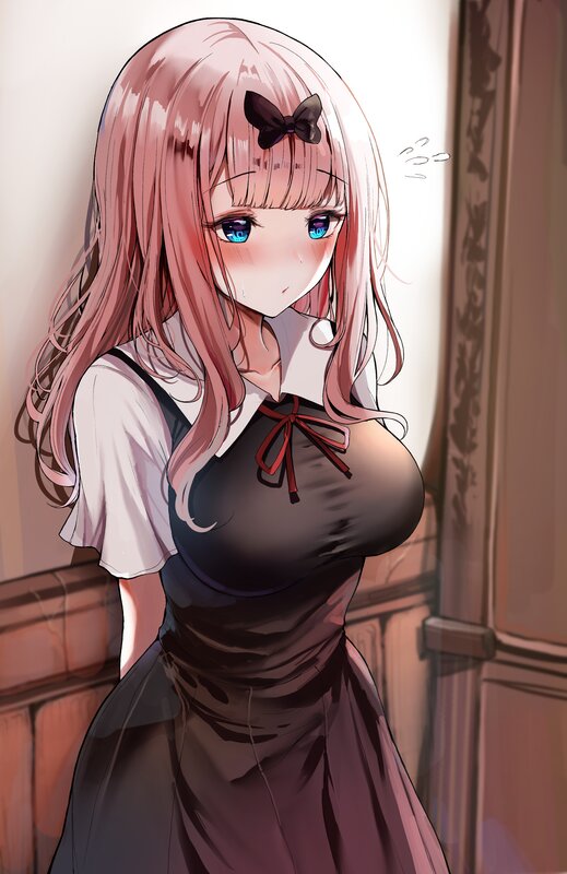 Pink-haired Anime Girl — Pink, Calm, Dress