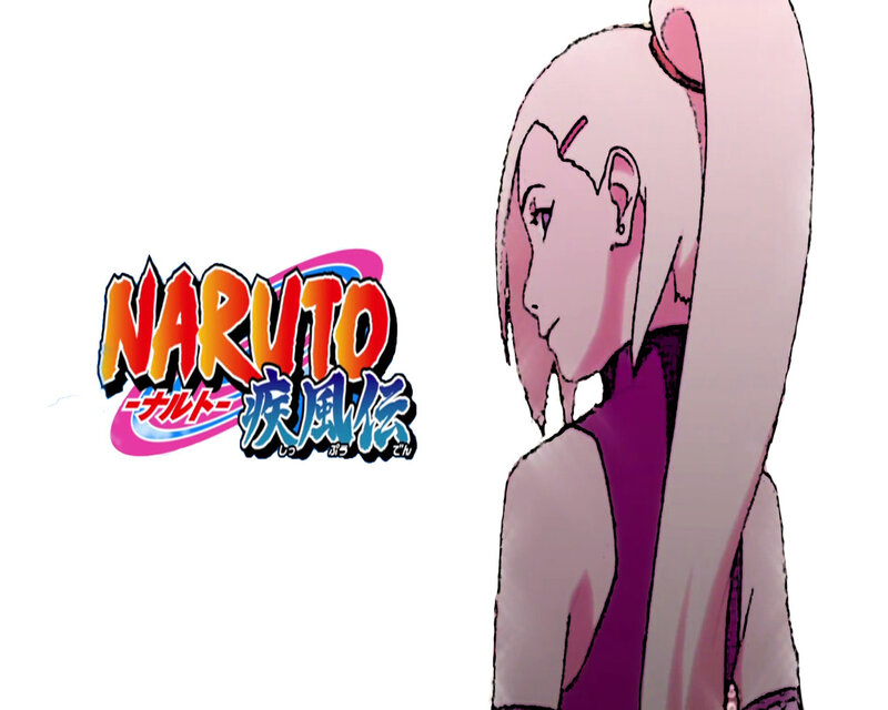Pink-haired Anime Girl — Pink, Calm, Logo