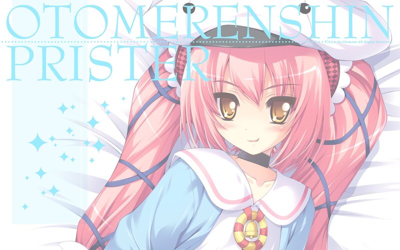 Pink-haired Anime Girl — Pink, Calm, Long Hair, Sailor Outfit