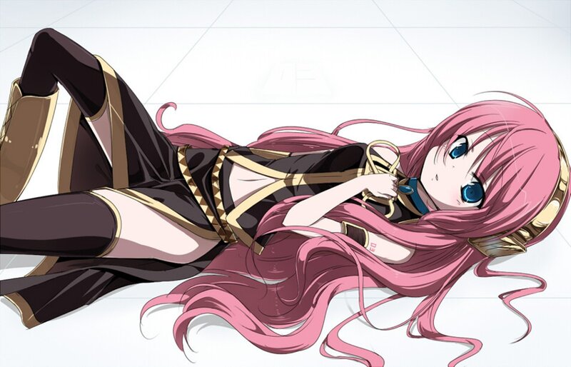 Pink-haired Anime Girl — Pink, Calm, Long Hair