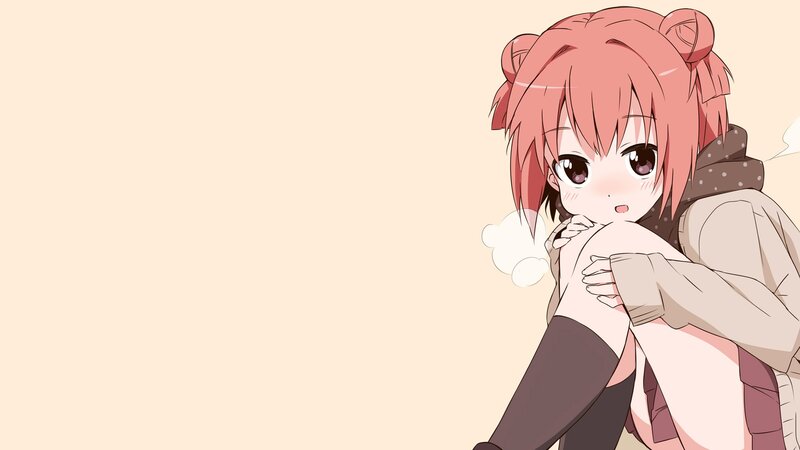 Pink-haired Anime Girl — Pink, Calm, Pigtails, Coat