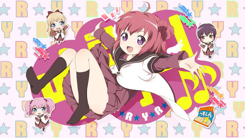 Pink-haired Anime Girl — Pink, Cheerful, Chibi Characters