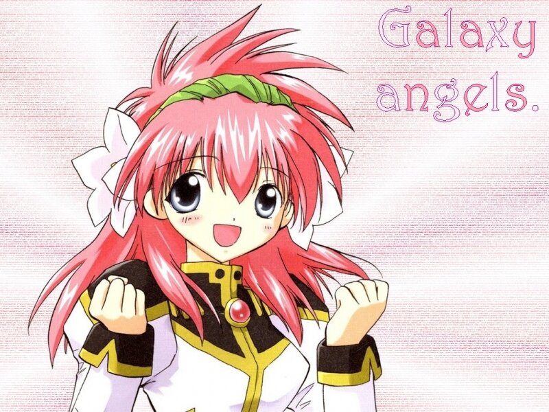 Pink-haired Anime Girl — Pink, Cheerful, White Flower