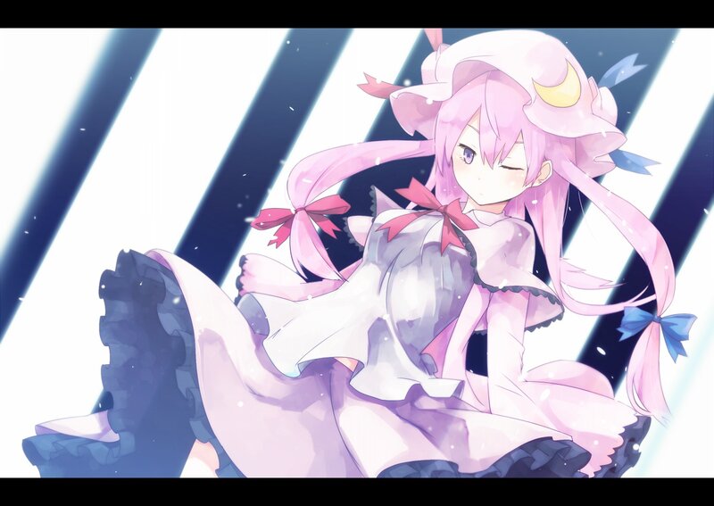 Pink-haired Anime Girl — Pink, Dramatic, Hat