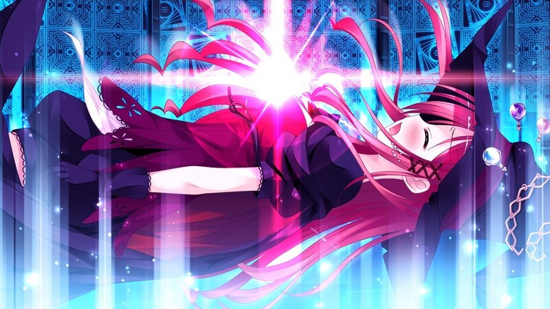 Pink-haired Anime Girl — Pink, Dramatic, Magic