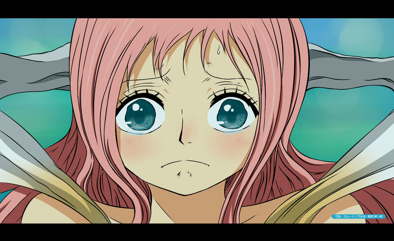 Pink-haired Anime Girl — Pink, Dramatic, Manga