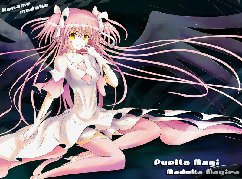 Pink-haired Anime Girl — Pink, Dramatic, Night, Long Hair