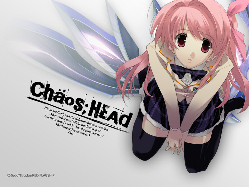 Pink-haired Anime Girl — Pink, Dramatic, School Uniform, Bow Tie