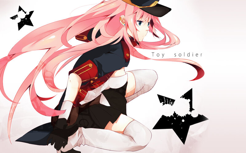 Pink-haired Anime Girl — Pink, Dynamic, Star