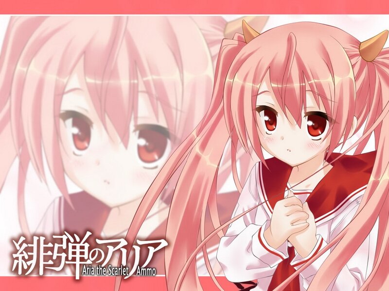 Pink-haired Anime Girl — Pink, Innocent