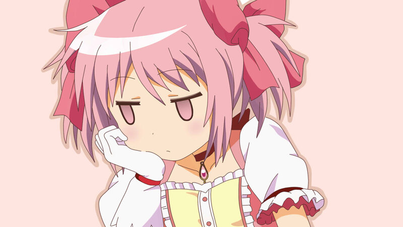 Pink-haired Anime Girl — Pink, Neutral, Dress
