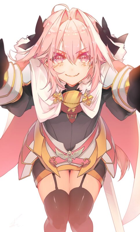 Pink-haired Anime Girl — Pink, Playful, Armor